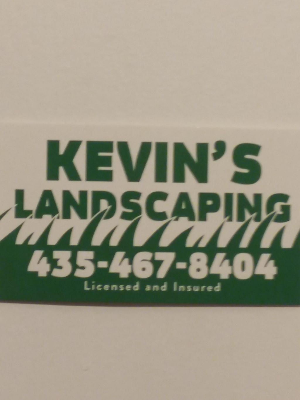 Kevin's landscaping