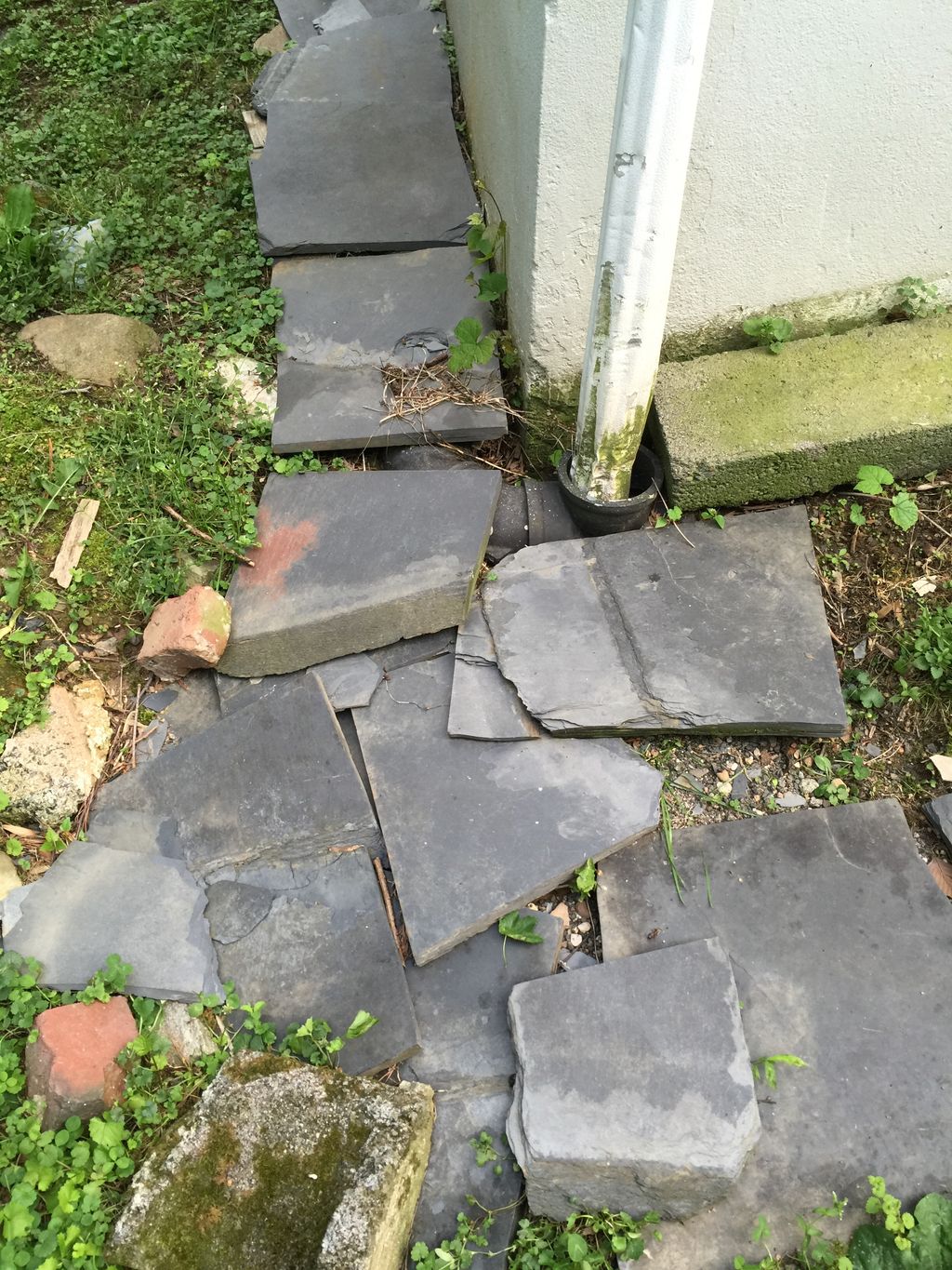 Terminate liters to underground drains to eliminat