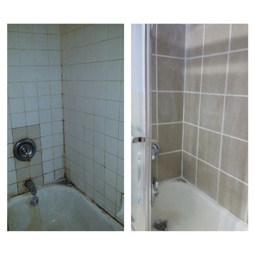 the before an after of a complete remodeling of a 