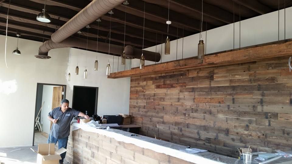 Office building wiring and installation of beautif