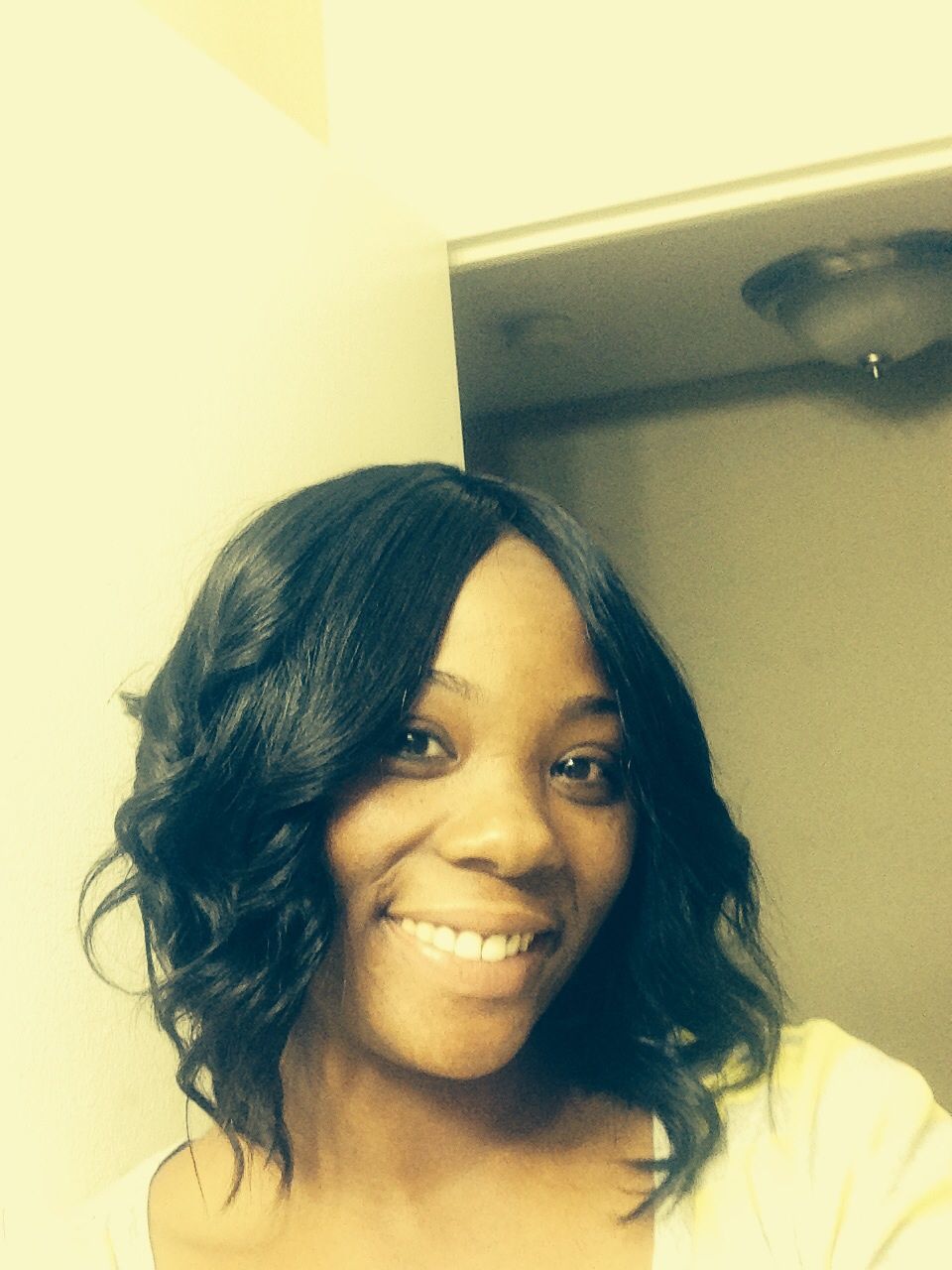 After wavy Wavy bob