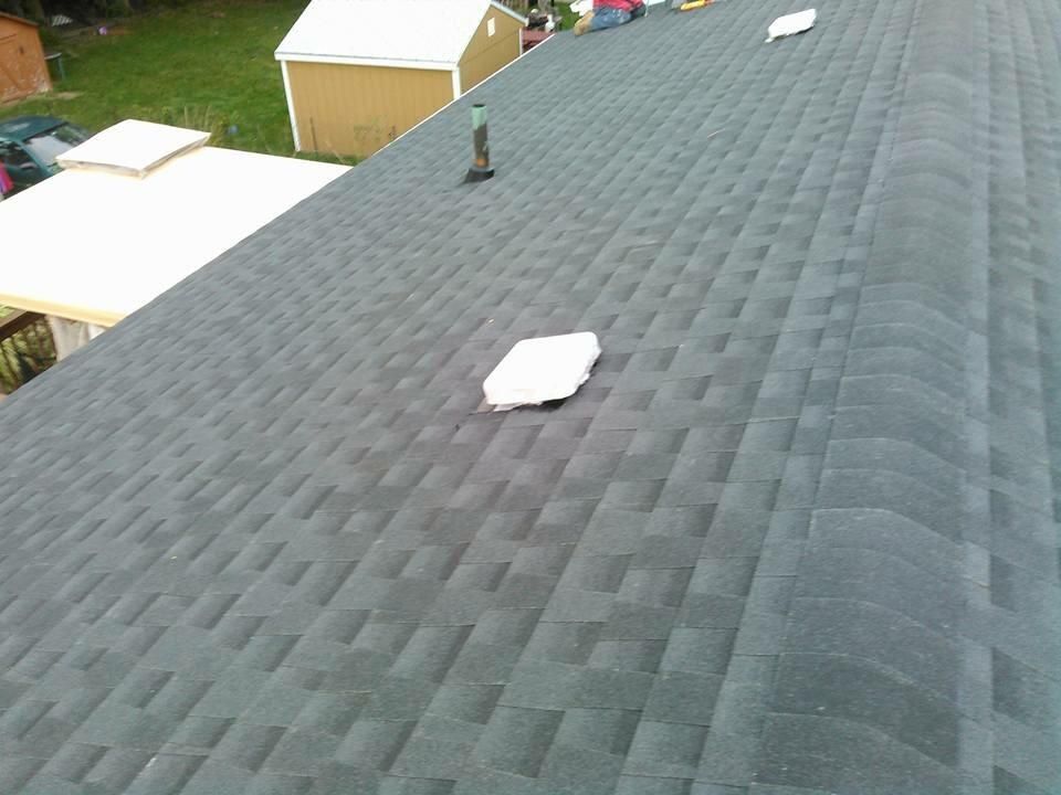 New roof and roof vents 