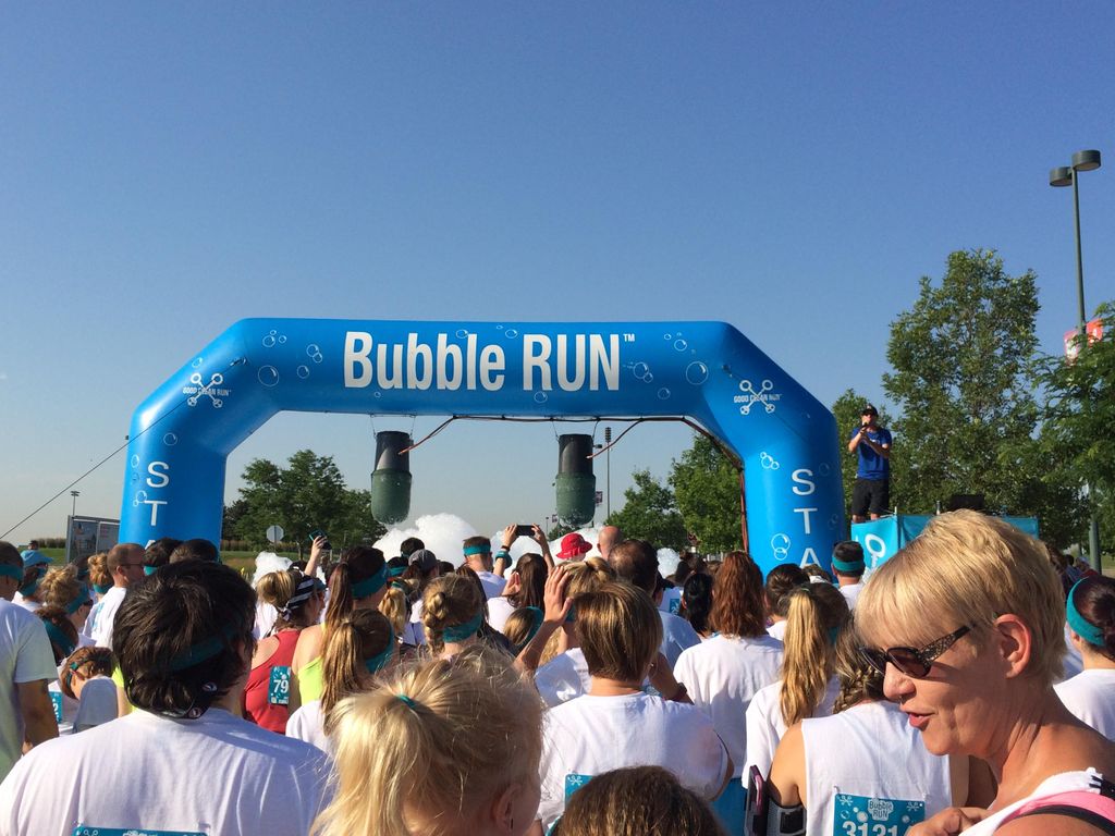 Running with my client to accomplish her first 5k!