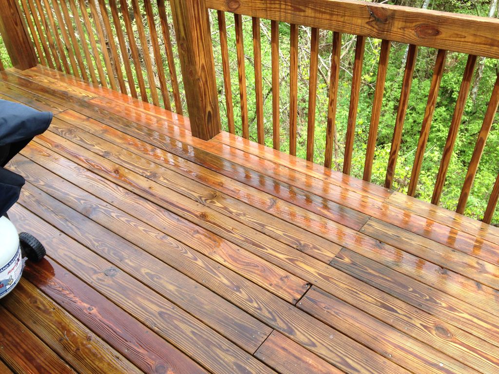 Finished deck