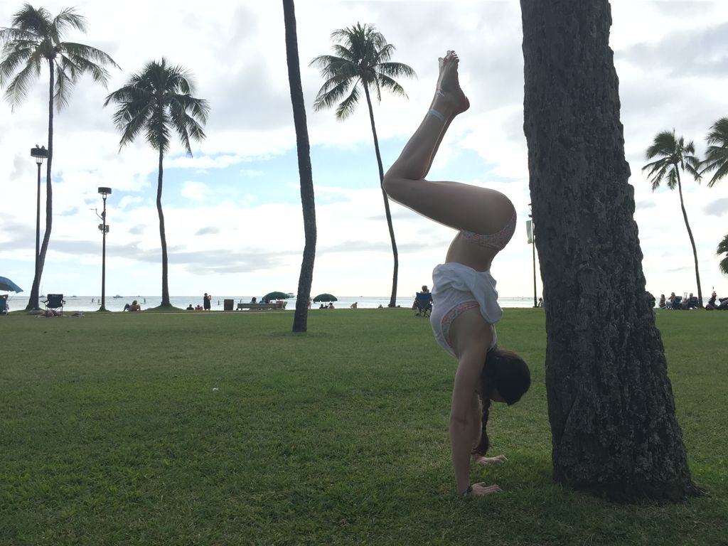 Working with inversions and handstands