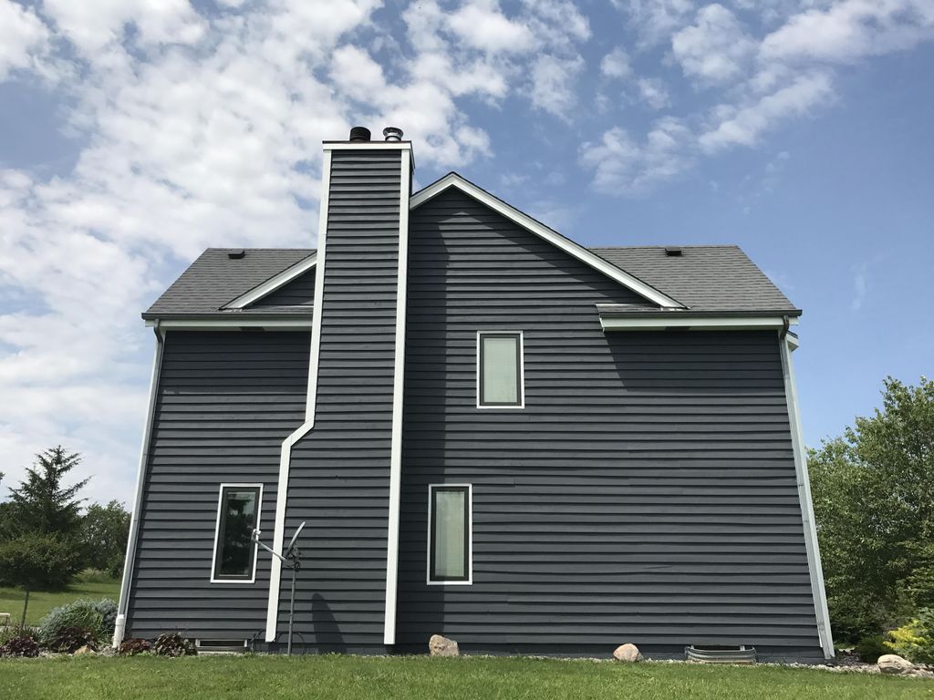 Cedar Siding Repaired and sealed