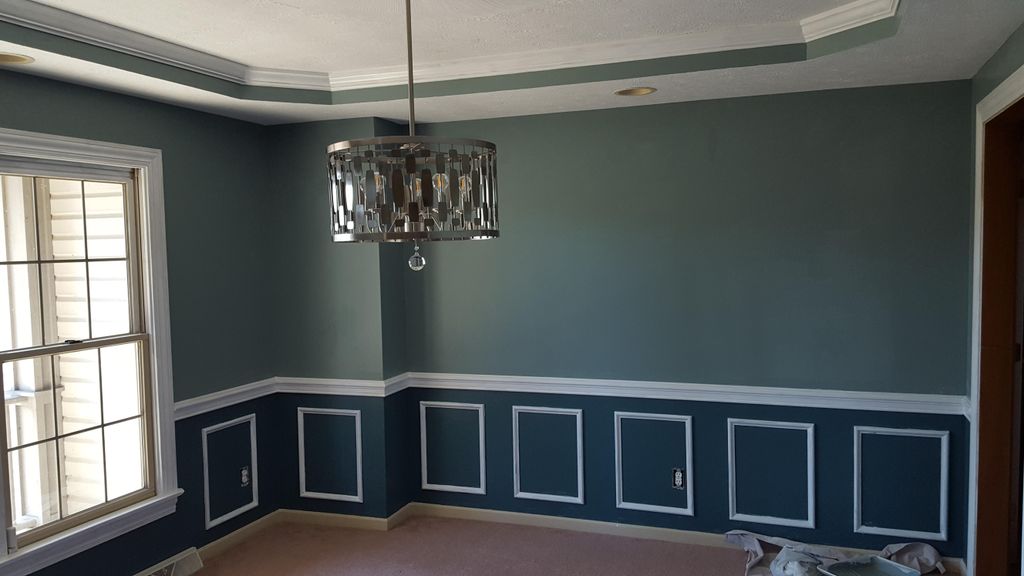 Dining room - after including new light installati