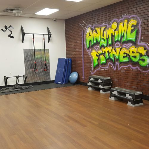 Functional Fitness room, my personal favorite area