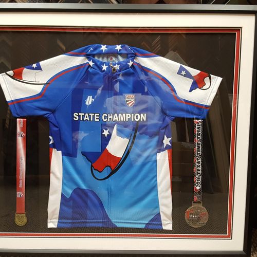 we can make a custom shadow box frame for any spec
