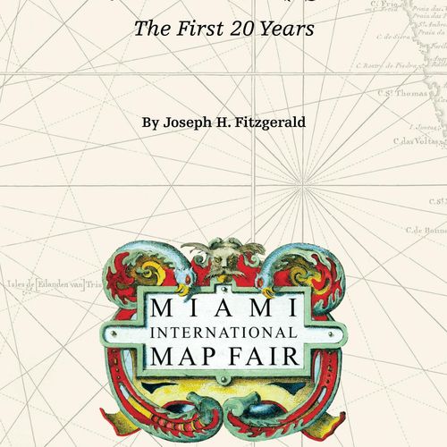 Book design for history of Miami International Map
