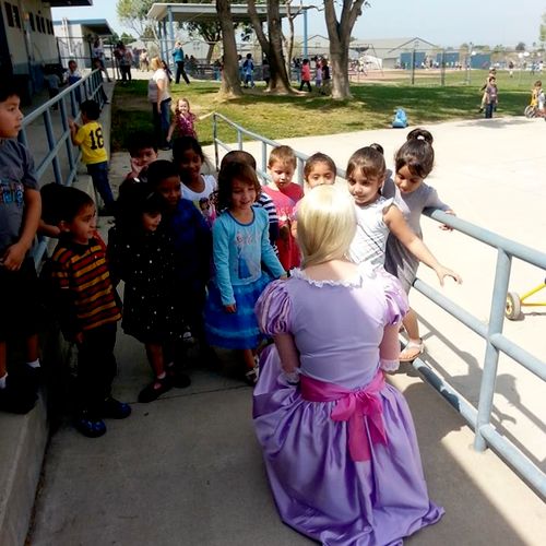 A Birthday surprise at school by our Rapunzel insp