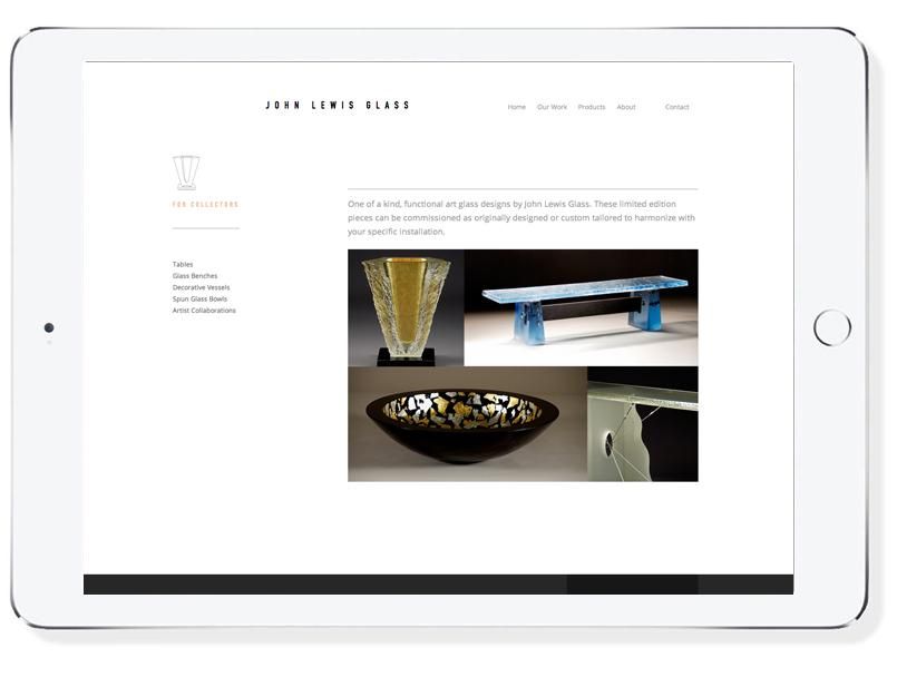 Web Design : : John Lewis Glass