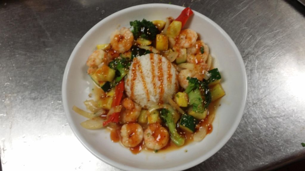 Asian Shrimp bowl