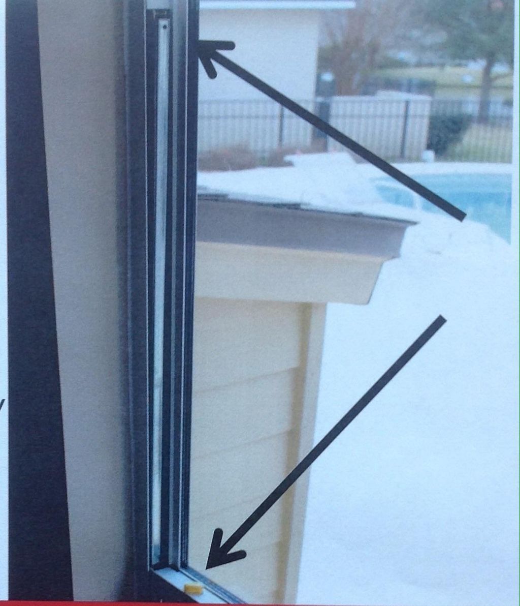 Broken sash guide in a kinco non-tilt window. Very