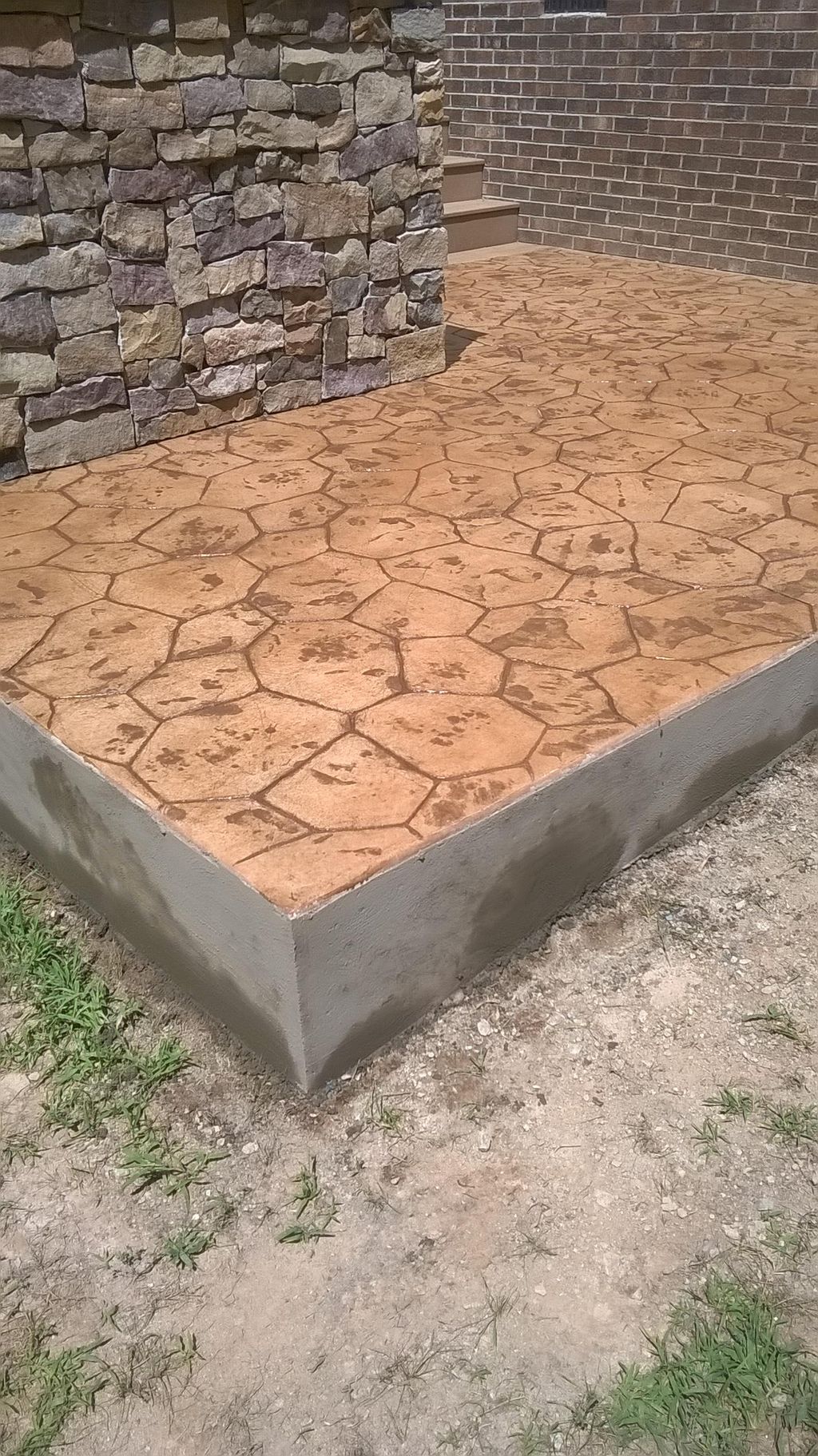 stamped concrete