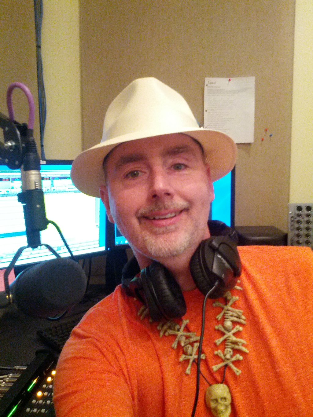 Halloween on the radio.