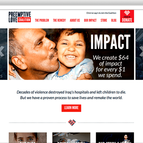 http://www.preemptivelove.org/ - Non Profit with s