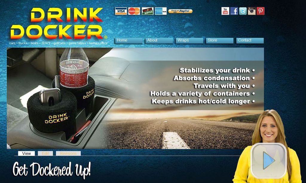 Drink Docker Website