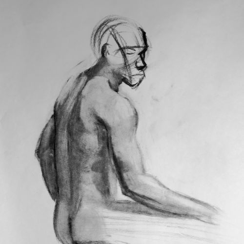 Figure Study (2015) Charcoal on paper