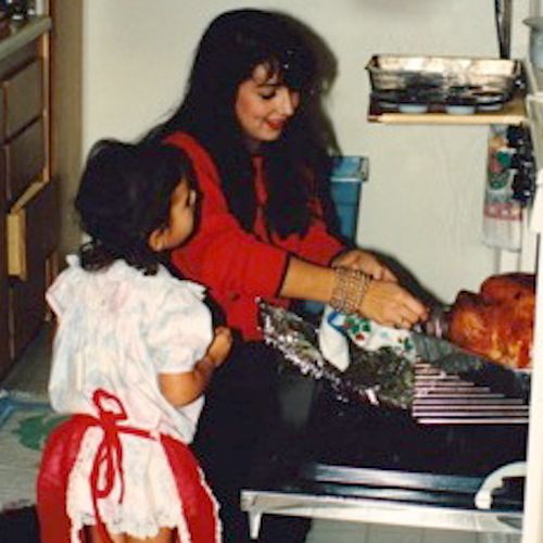 Helena (Mom) and Rachel (daughter) have been cooki