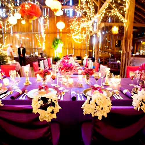 Customize your event not only with flowers but wit