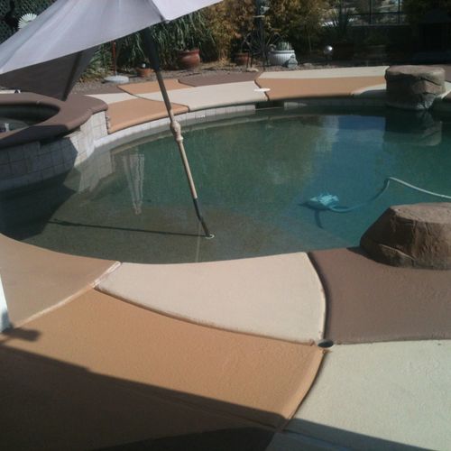 pool deck coating