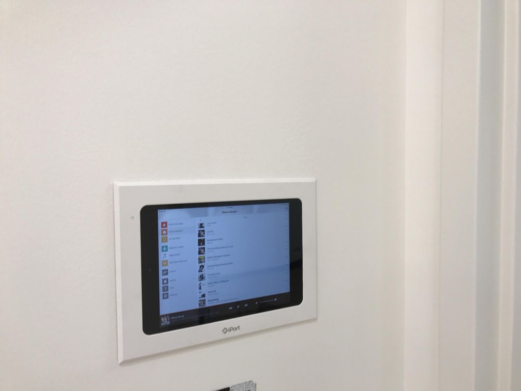 In-Wall Ipad Installation