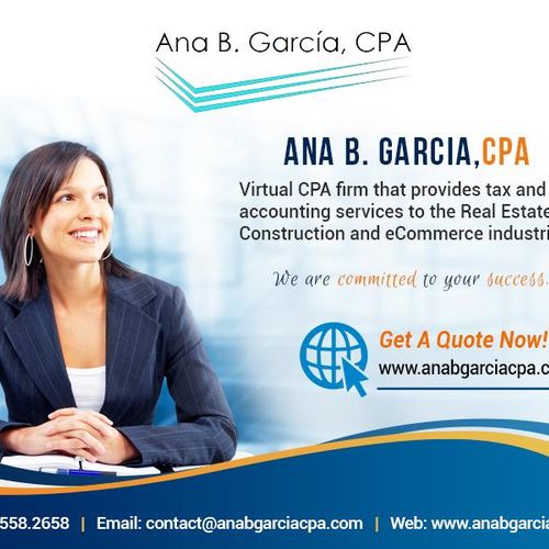 Ana B. Garcia, CPA Flyer