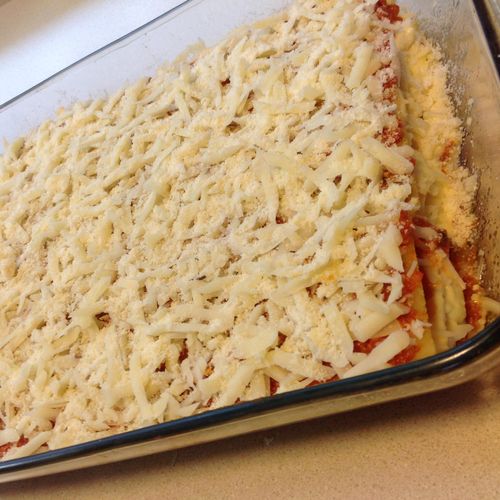 Lasagna for a whole Crew!