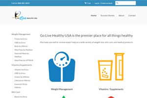 Client Partner: Go Live Healthy
Services: Website 