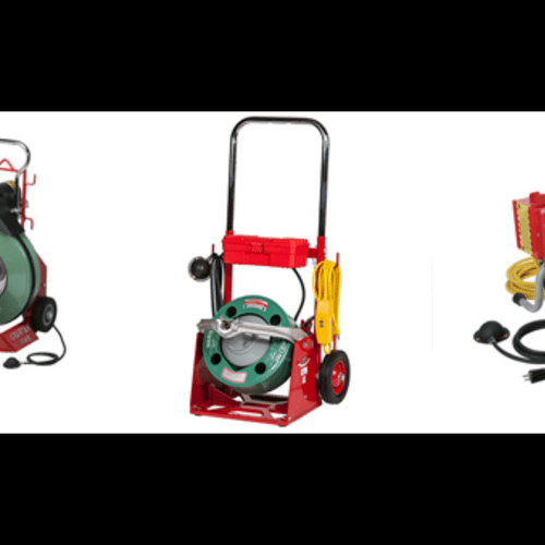 This is the spartan drain cleaning equipment we us