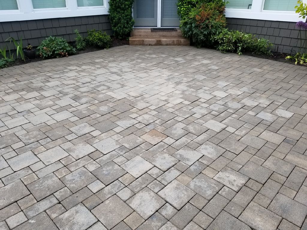 Sealed with our outdoor 15 year warrantied sealer.