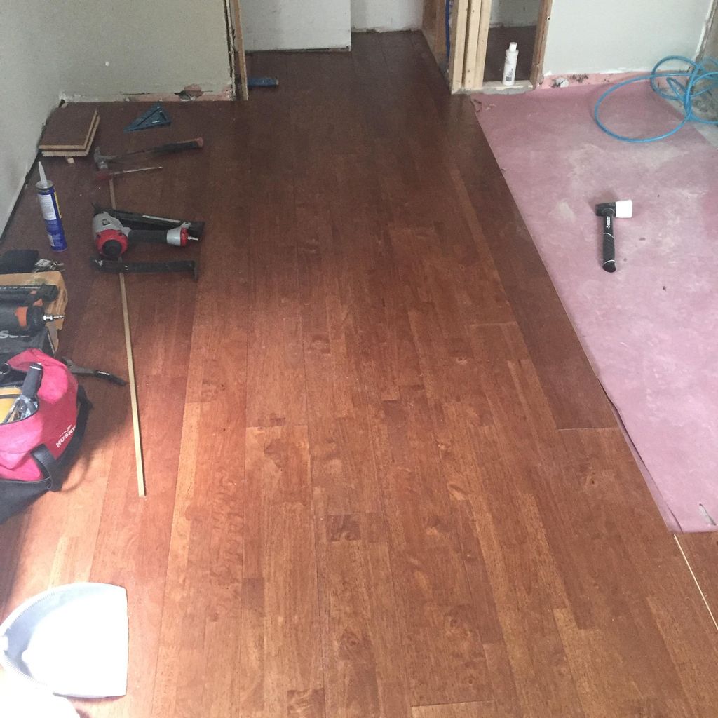 installation  harwood. flooring 