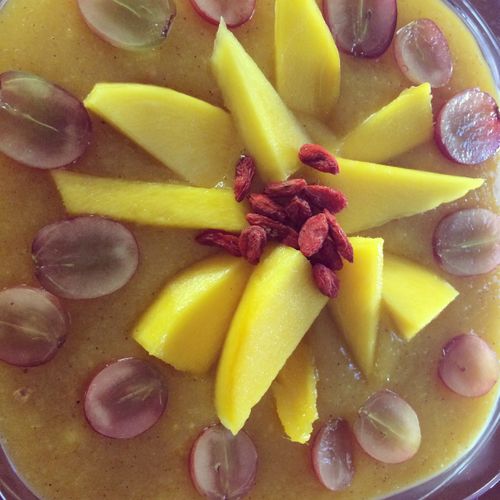 Mango Squash Soup. Making healthy food beautiful!