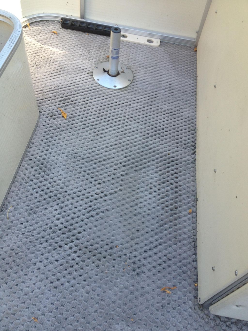 Same floor after. The dark areas are just because 