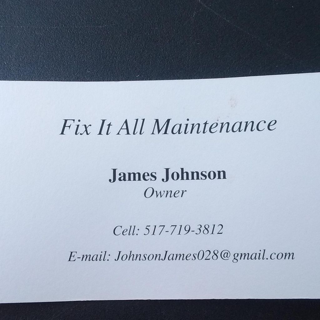 Fix it all Maintenance