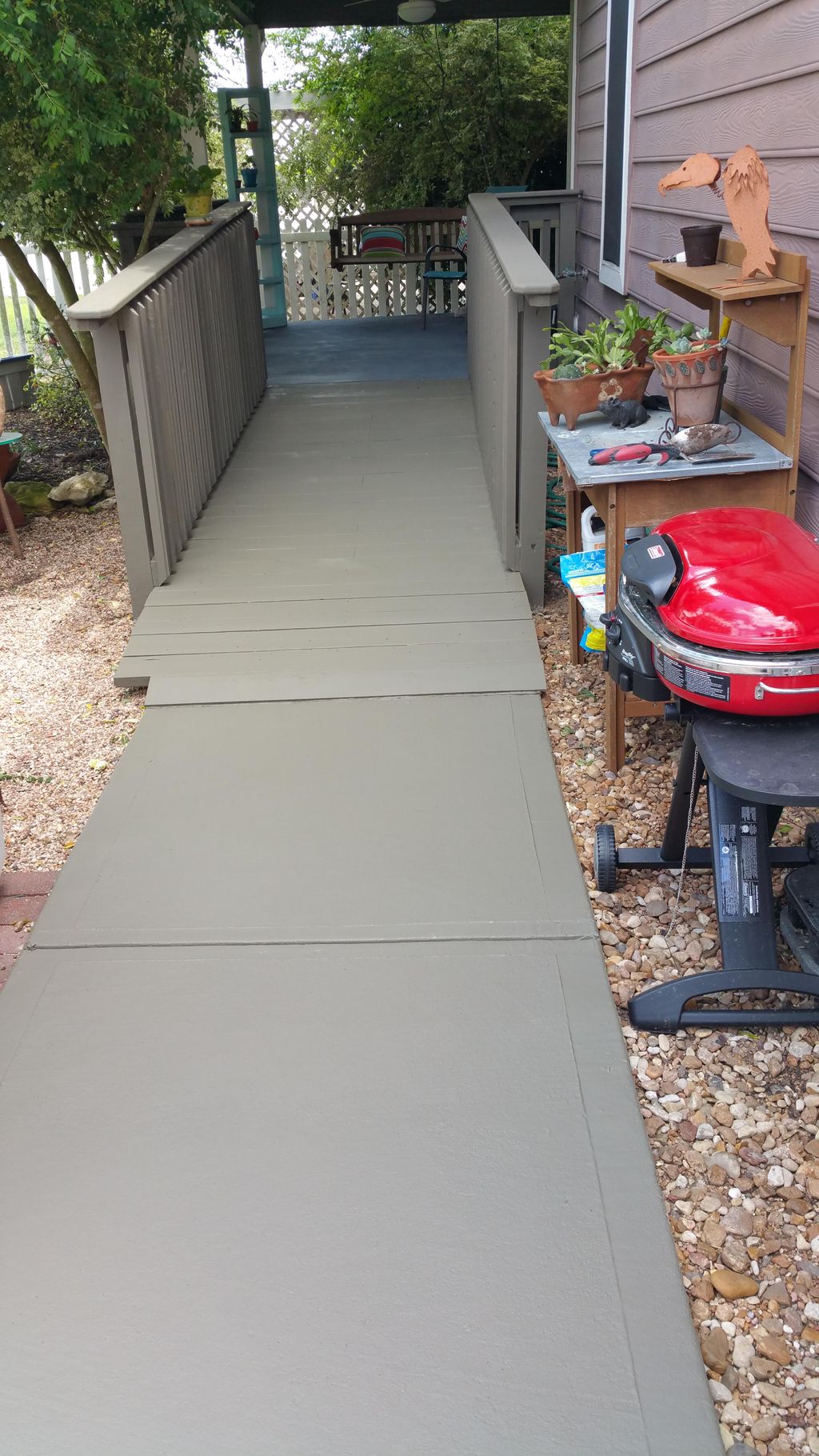 New ADA ramp installed.