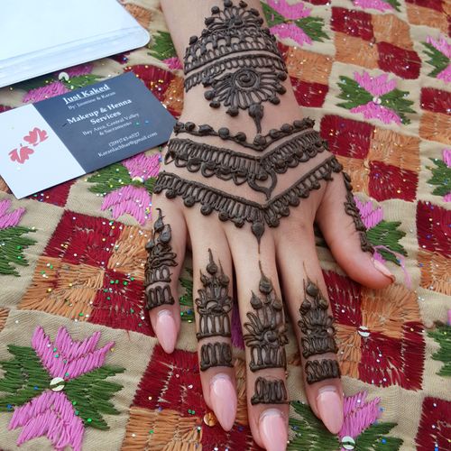 Henna at a festival