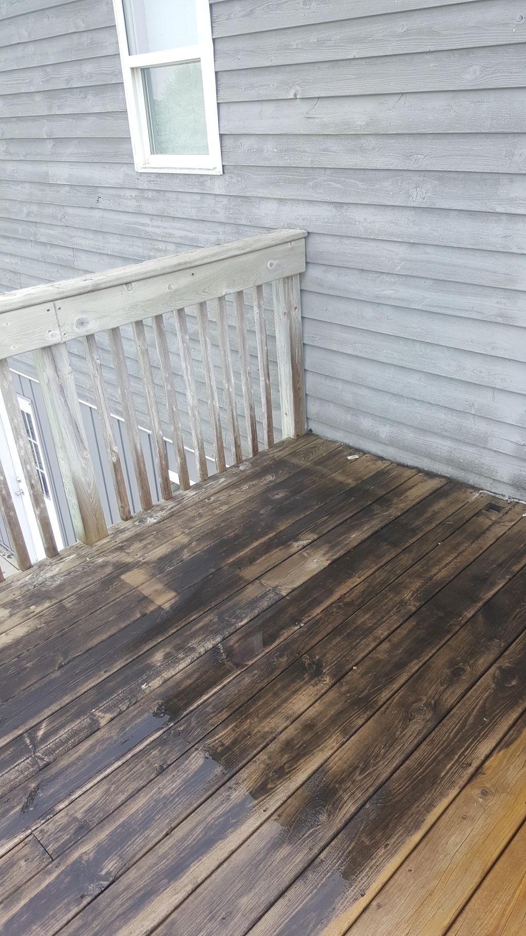 deck before