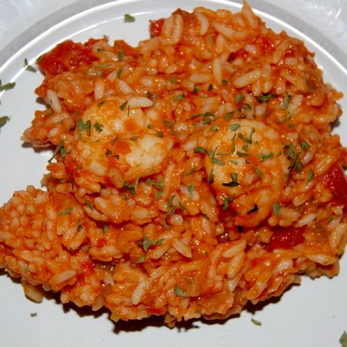 Shrimp Jambalaya. Cooking classes are available