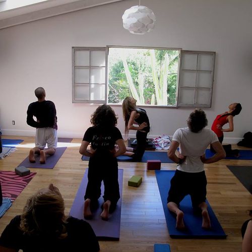 Teaching Yoga in Laurel Canyon
