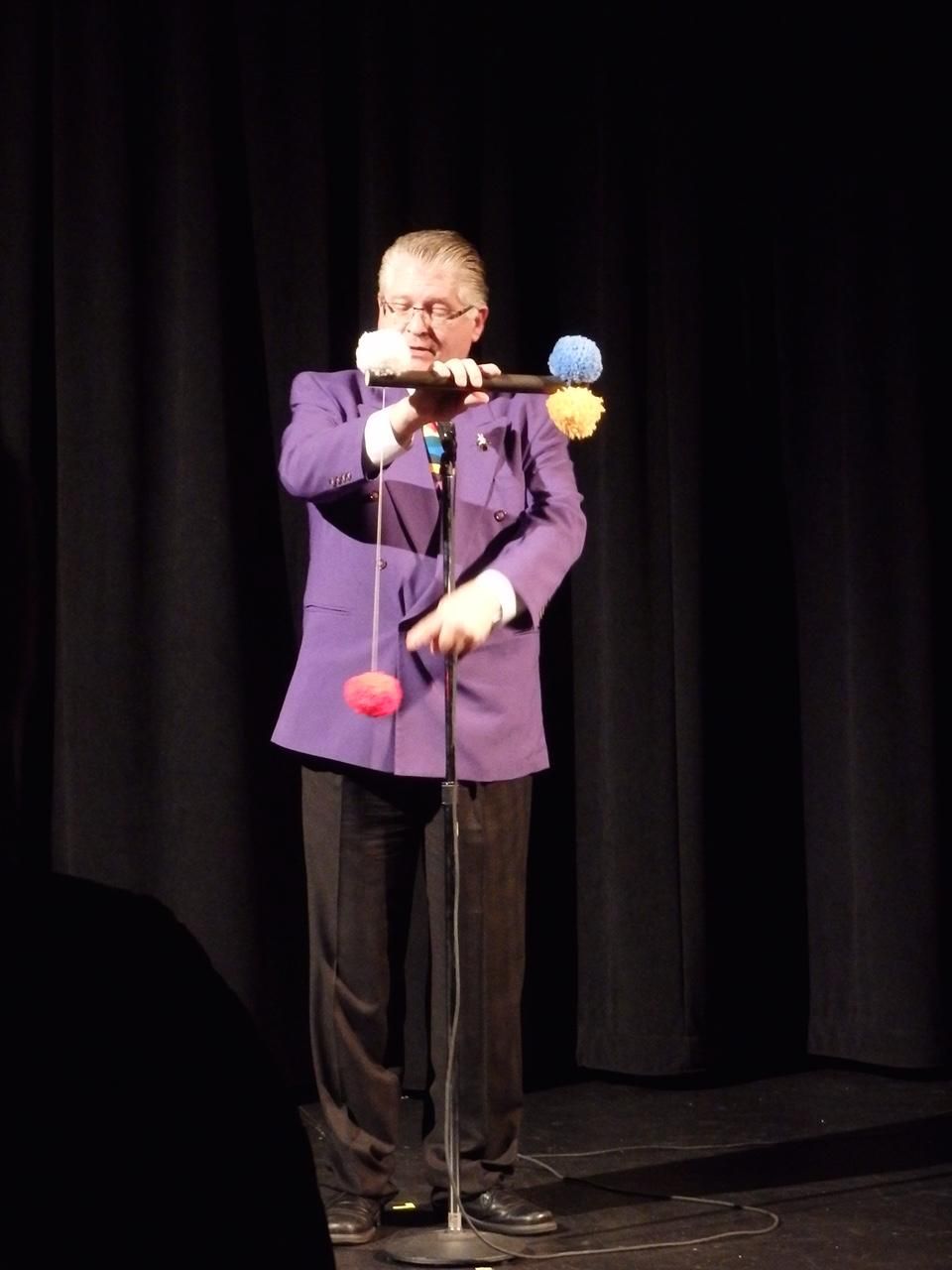 Live and on stage!  Emcee, host, and headline ente