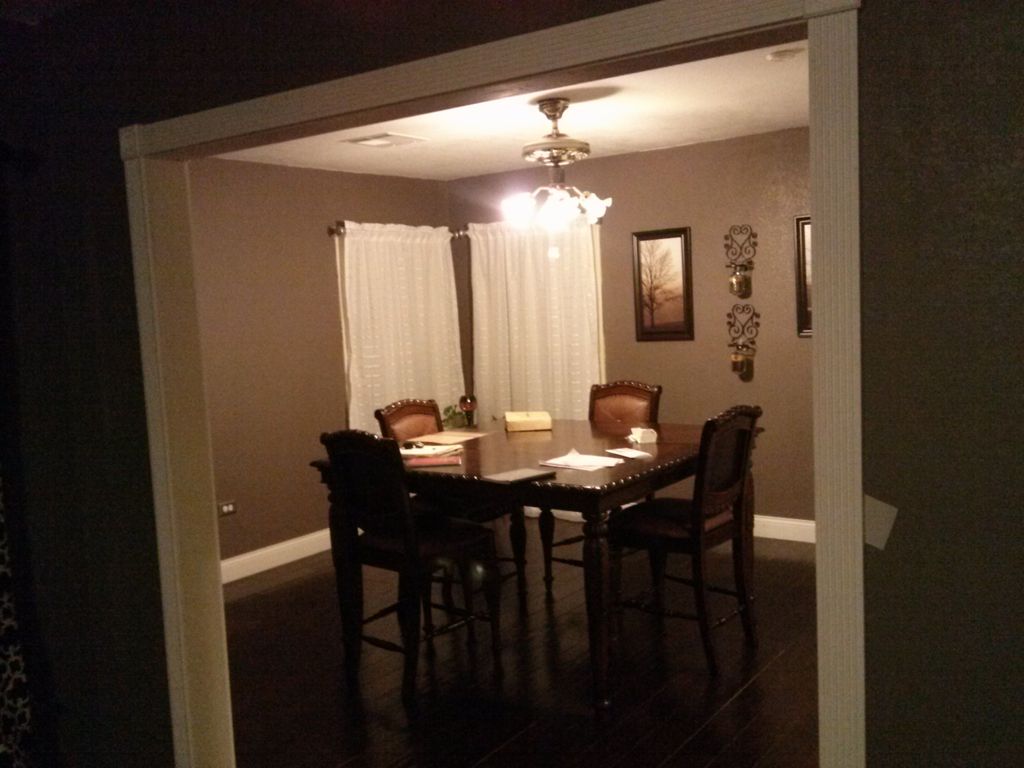Dining room after 