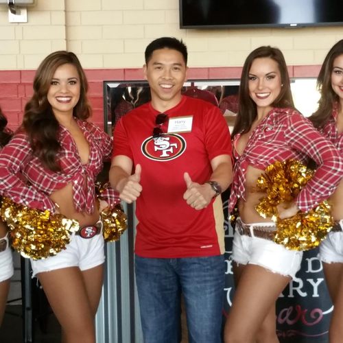 Hosted an event at Levi's Stadium and able to take