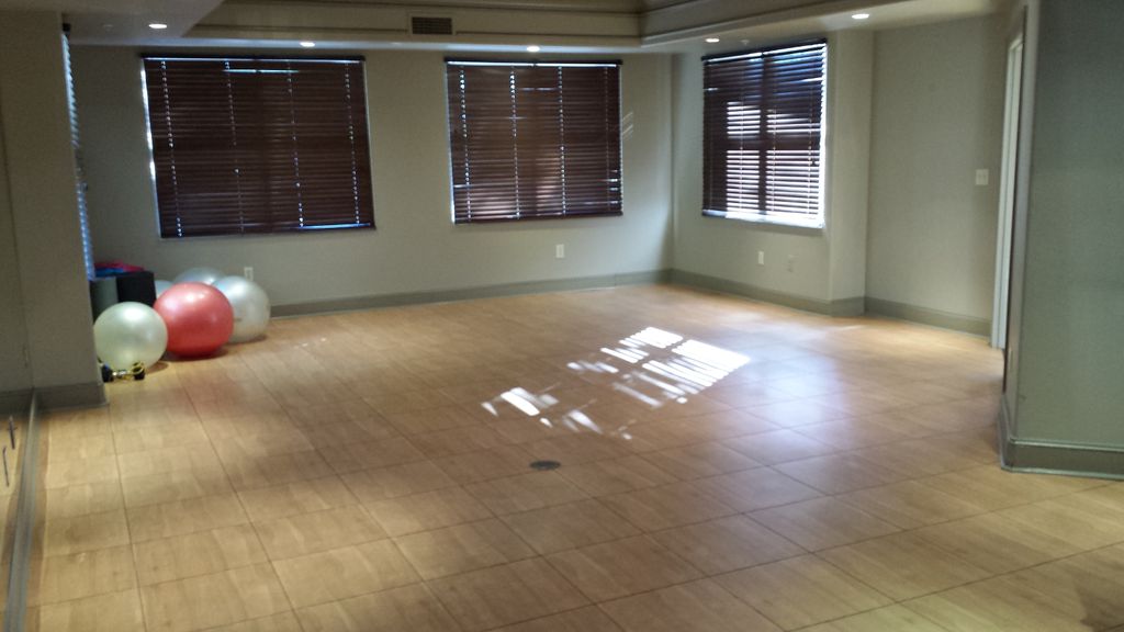 open space for many fun filled fitness activities 