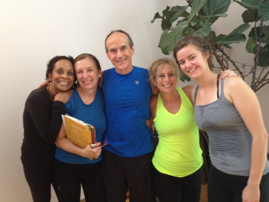 with my teacher David Swenson