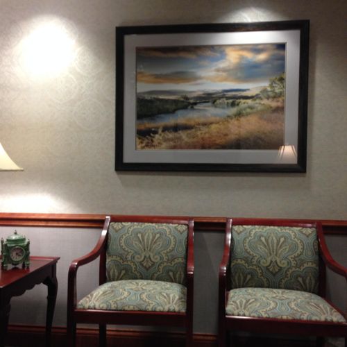 Periodontal office waiting room