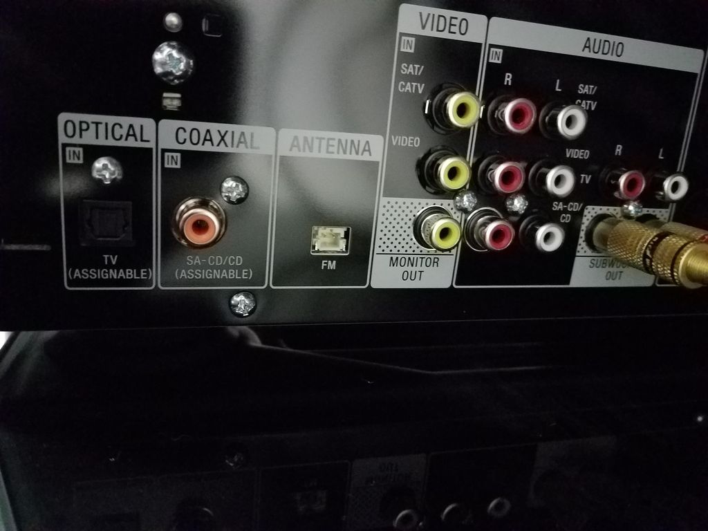 surround sound receiver hookup