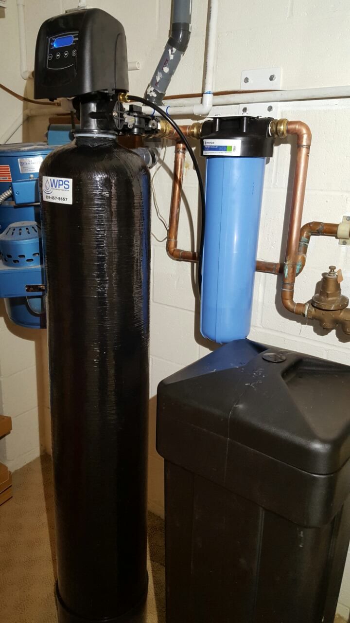 Whole House Water Softener+20"Carbon Filter