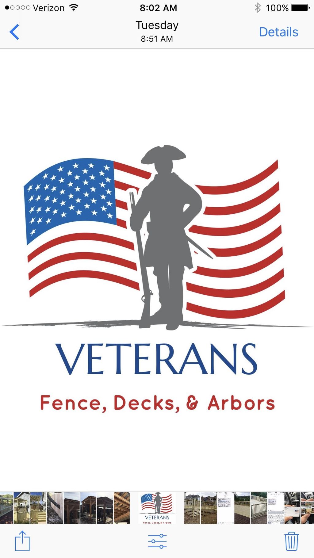 Veterans Fence and Deck